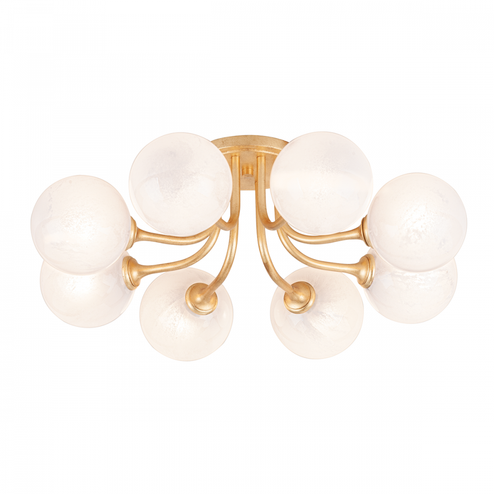 Onyx Semi Flush (86|332-08-VGL)