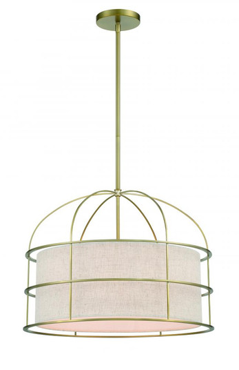 Gateway Park - 5 Light Convertible Pendant / Semi Flush (10|2155-695)