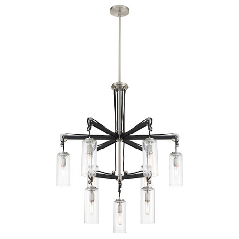 Pullman Junction - 9 Light 2 Tier Chandelier (10|2899-691)