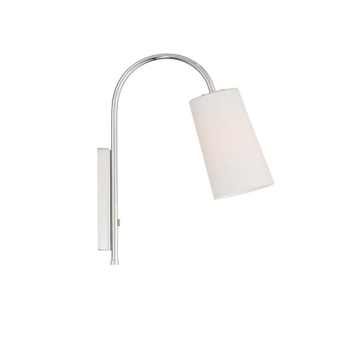 Alexa 1 Light Polished Nickel Task Sconce (205|ALX-4501-PN)