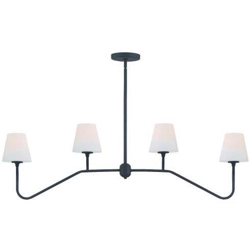 Keenan 48'' Black Forged Linear Chandelier (205|KEE-A3004-BF)