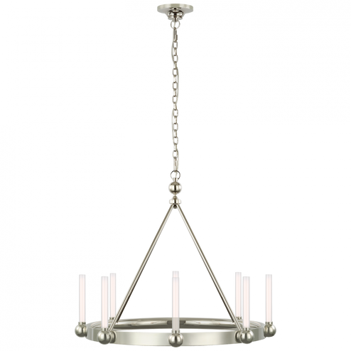 Jeffery Medium Ring Chandelier (279|TOB 5775PN-WG)