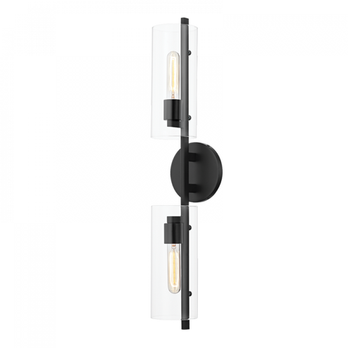 Ariel Wall Sconce (6939|H326102-SBK)