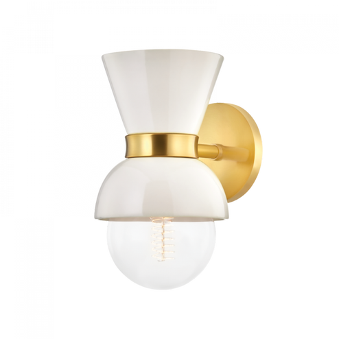 Gillian Wall Sconce (6939|H469101-AGB/CCR) Gillian Wall Sconce (6939|H469101-AGB/CCR)