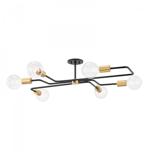 Jena Semi Flush (6939|H488606S-AGB/TBK)