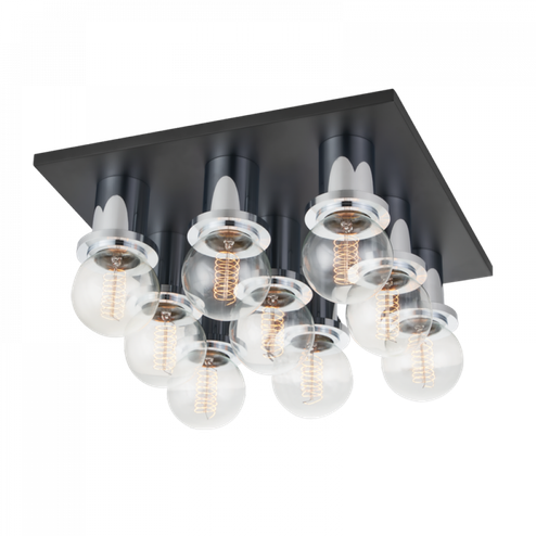 Brandi Flush Mount (6939|H526509-PC/SBK)