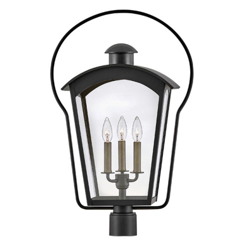 Large Post Mount Lantern (87|13301BK)