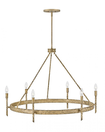 Large Single Tier Chandelier (87|3678CPG)