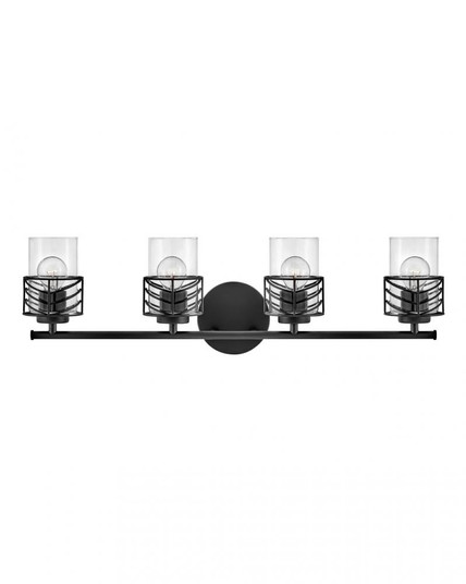 Large Four Light Vanity (87|50264BK)