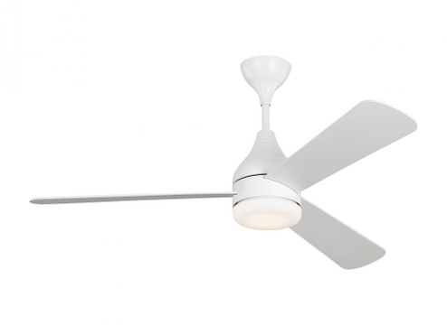 Streaming Smart 52'' Dimmable Indoor/Outdoor Integrated LED White Ceiling Fan (6|3STMSM52RZWD)