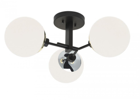 Triple Play Semi-Flush Mount Light (148|5675-PN-OP)