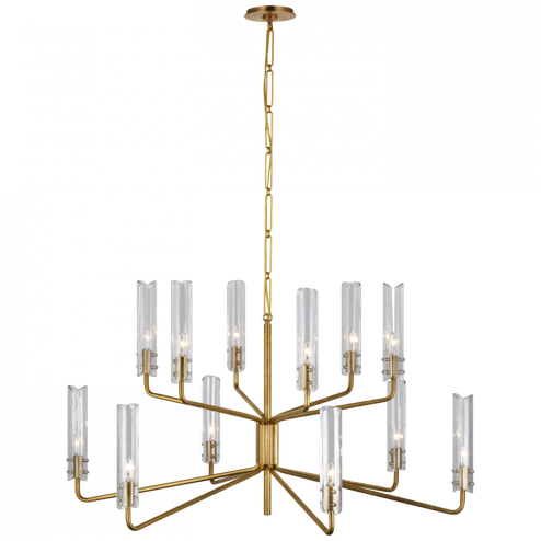 Casoria Large Two-Tier Chandelier (279|ARN 5484HAB-CG)