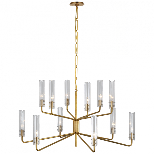 Casoria Large Two-Tier Chandelier (279|ARN 5484HAB-CG)