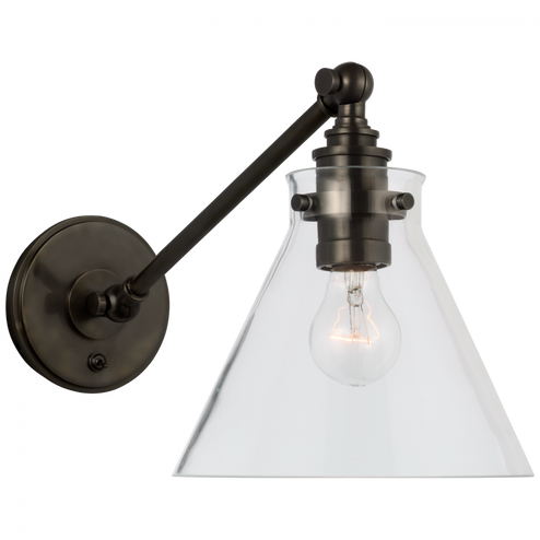 Parkington Single Library Wall Light (279|CHD 2525BZ-CG)