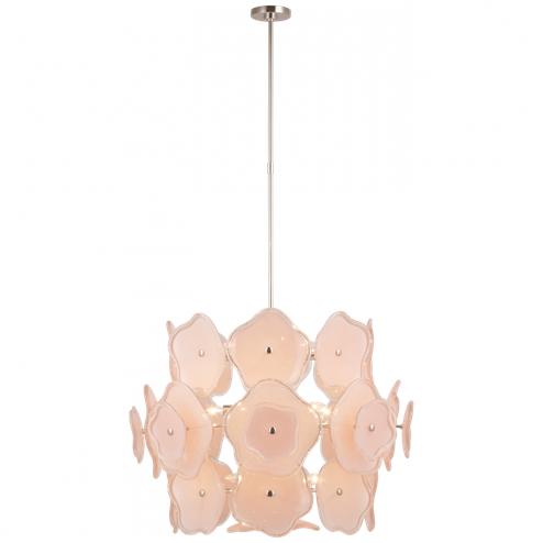 Leighton Large Barrel Chandelier (279|KS 5067PN-BLS)
