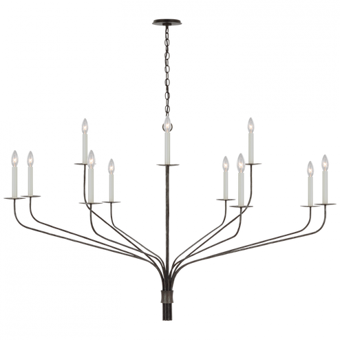 Belfair Grande Two-Tier Chandelier (279|IKF 5753AI) Belfair Grande Two-Tier Chandelier (279|IKF 5753AI)