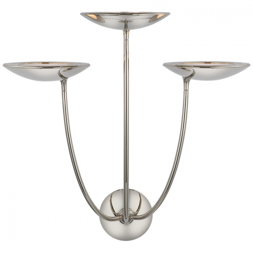 Keira Large Triple Sconce (279|TOB 2785PN)
