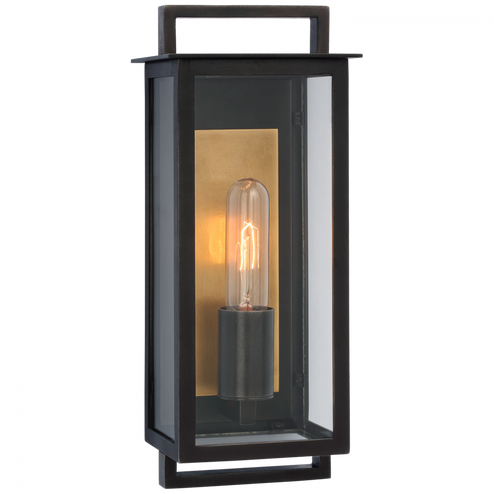 Halle Small Narrow Wall Lantern (279|S 2195AI-CG)