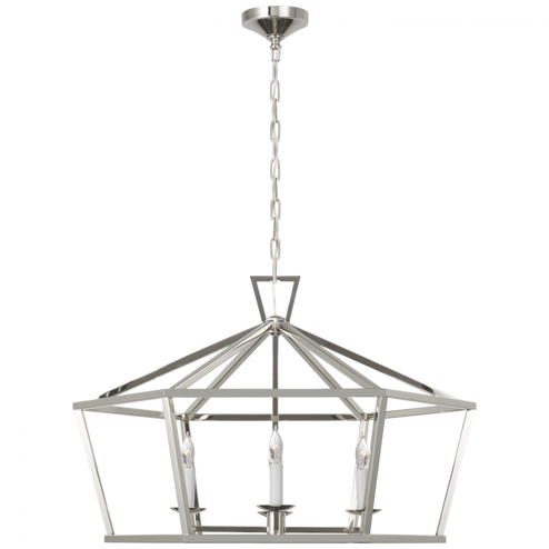 Darlana Wide Hexagonal Lantern (279|CHC 5290PN)
