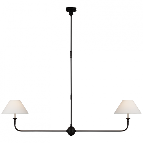 Piaf Large Two Light Linear Pendant (279|TOB 5455AI/EBO-L)
