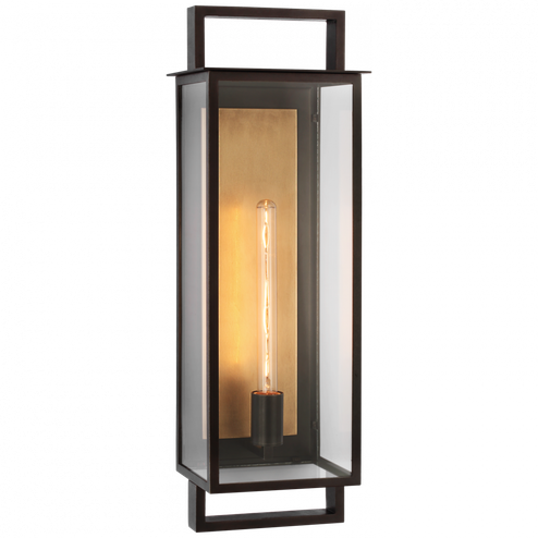 Halle Large Narrow Wall Lantern (279|S 2197AI-CG)