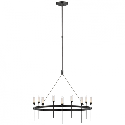 Overture Medium Ring Chandelier (279|PB 5030BZ-CG)
