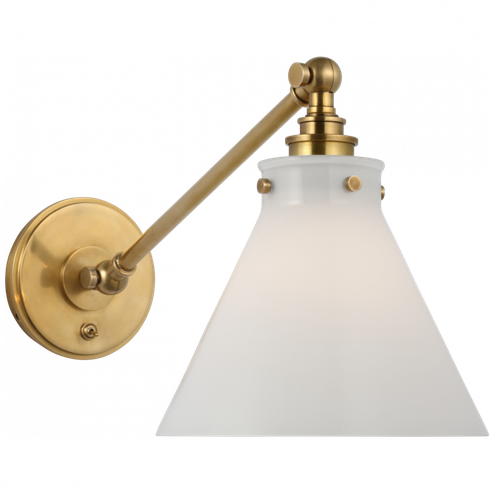 Parkington Single Library Wall Light (279|CHD 2525AB-WG)