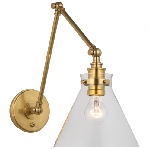 Parkington Double Library Wall Light (279|CHD 2526AB-CG)