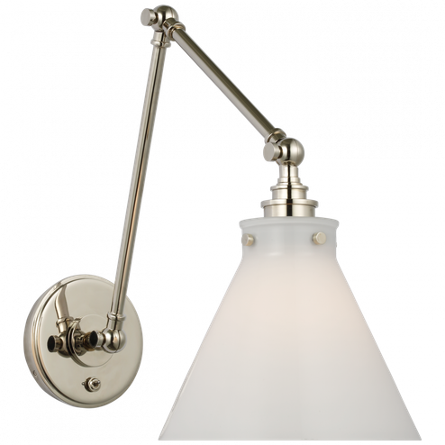 Parkington Double Library Wall Light (279|CHD 2526PN-WG)