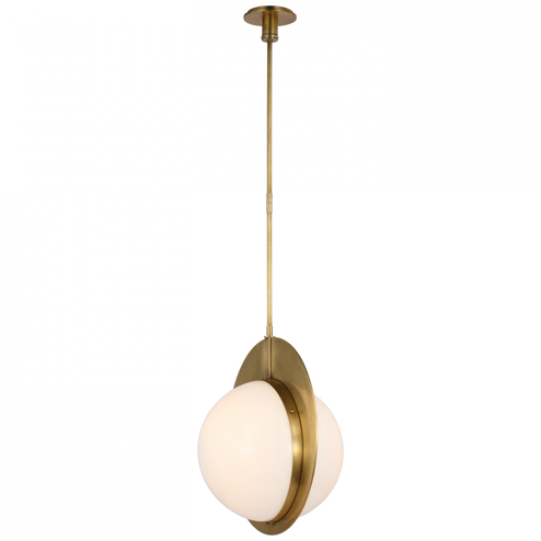 Quando Large Globe Pendant (279|TOB 5749HAB-WG)