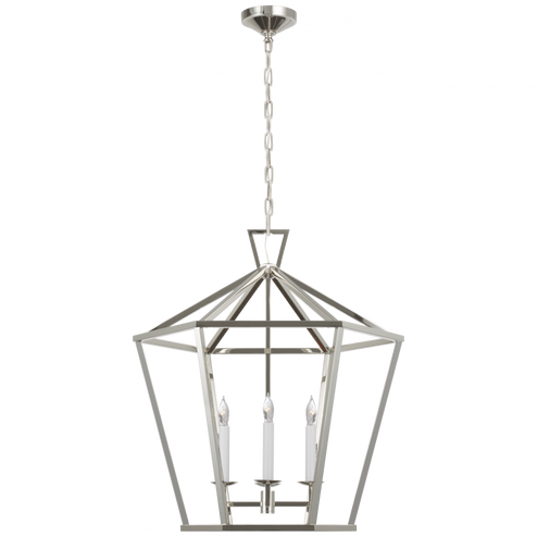 Darlana Large Hexagonal Lantern (279|CHC 5228PN)