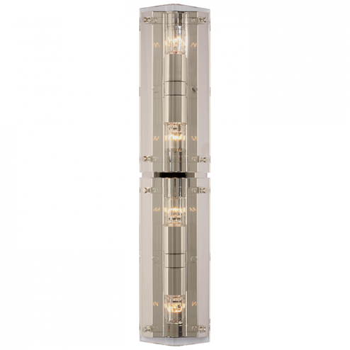 Clayton 25'' Wall Sconce (279|ARN 2044CG/PN) Clayton 25'' Wall Sconce (279|ARN 2044CG/PN)