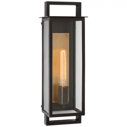 Halle Medium Narrow Wall Lantern (279|S 2196AI-CG)