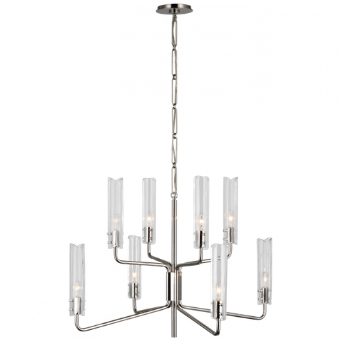 Casoria Medium Two-Tier Chandelier (279|ARN 5483PN-CG)