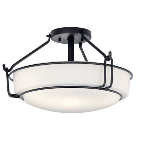 Semi Flush 3Lt (2|44085BK) Semi Flush 3Lt (2|44085BK)