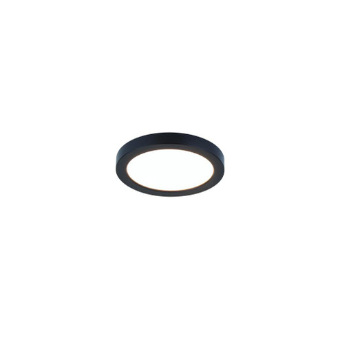 ROUND FLUSH MOUNT 5IN RND 120V (1357|FM-05RN-930-BK)