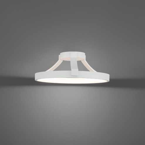 CHAUCER 16IN FLUSH MOUNT 3000K (1357|FM-63216-WT)