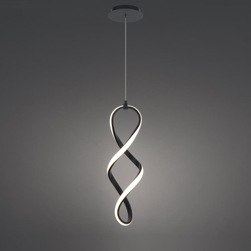 INTERLACE 21IN MINI PENDANT 3000K (1357|PD-47821-BK)