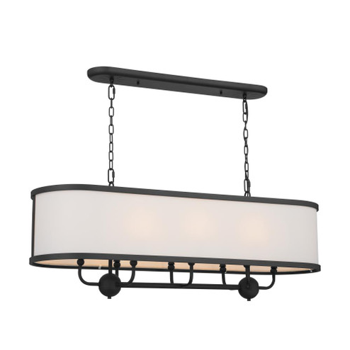 Linear Chandelier 8Lt (2|52467BKT)
