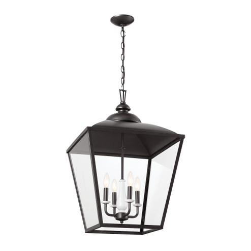 Gentle Hill 27.5'' 4 Light Foyer Pendant Anvil Iron (2|52475AVI)