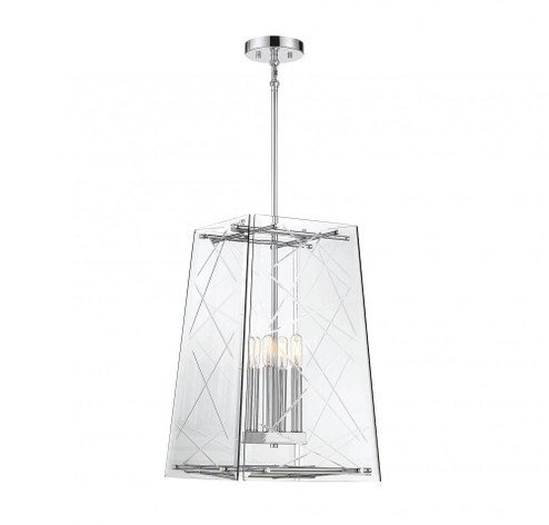 Kole 4-Light Pendant in Polished Chrome (128|3-1617-4-11)