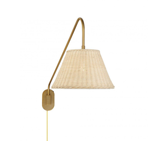 Salinas 1-light Adjustable Wall Sconce In Warm Brass (128|9-1700CP-1-322)