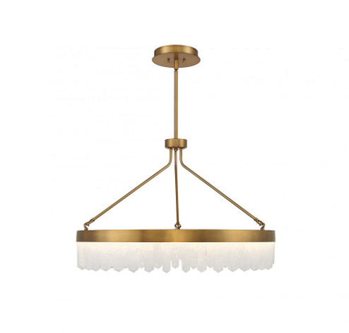 Landon LED Pendant in Warm Brass (128|7-1621-53-322)