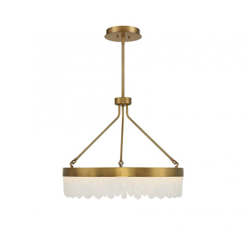 Landon LED Pendant in Warm Brass (128|7-1620-43-322)
