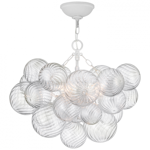 Talia Small Semi-Flush Mount (279|JN 4110PW/CG)