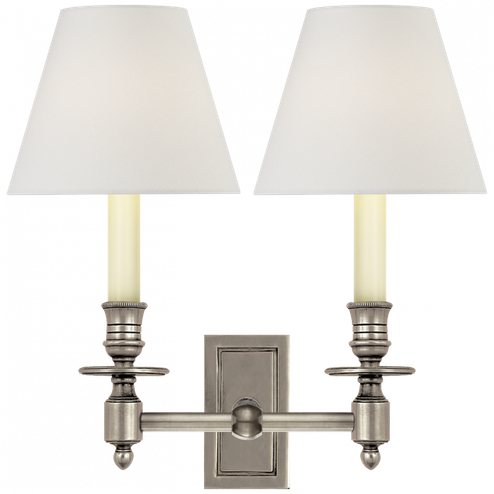 French Double Library Sconce (279|S 2212AN-L2)