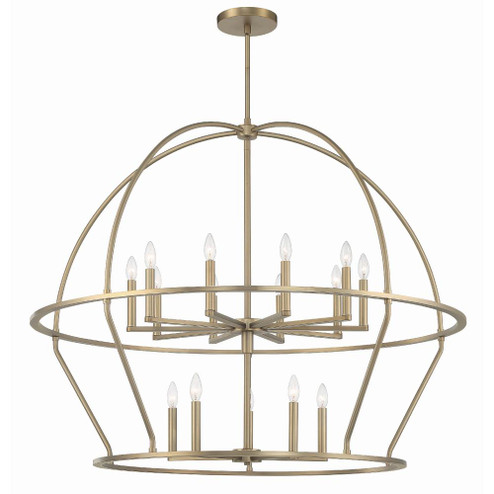 Abbott 15 Light Vibrant Gold Chandelier (205|ABB-3029-VG)