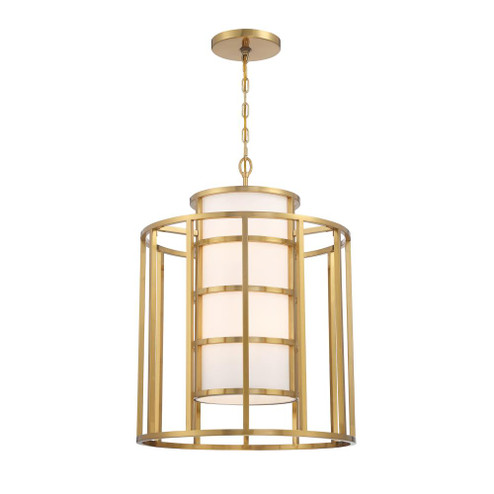 Brian Patrick Flynn for Crystorama Hulton 6 Light Luxe Gold Chandelier (205|9597-LG)
