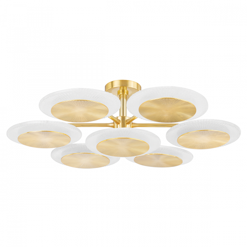 Topaz Semi Flush (86|328-38-VPB) Topaz Semi Flush (86|328-38-VPB)