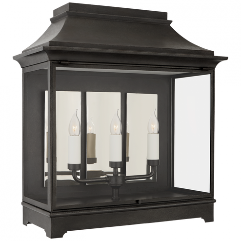 Rosedale Wide 3/4 Wall Lantern (279|RC 2010FR-CG)